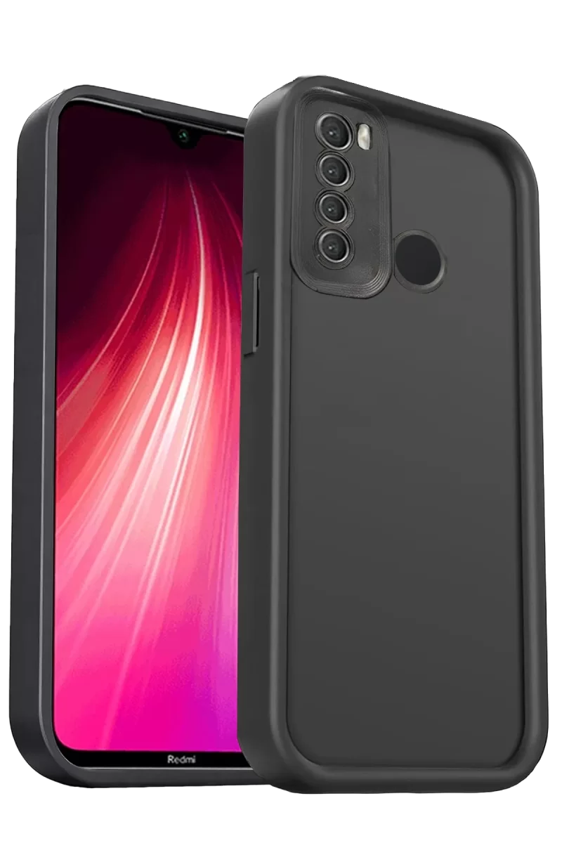 Newface Xiaomi Redmi Note 8 Kılıf Viera Silikon - Siyah