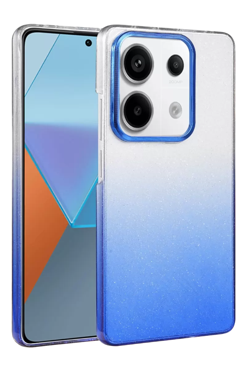 Newface Xiaomi Redmi Note 13 Pro 4G Glossy Kapak - Mavi