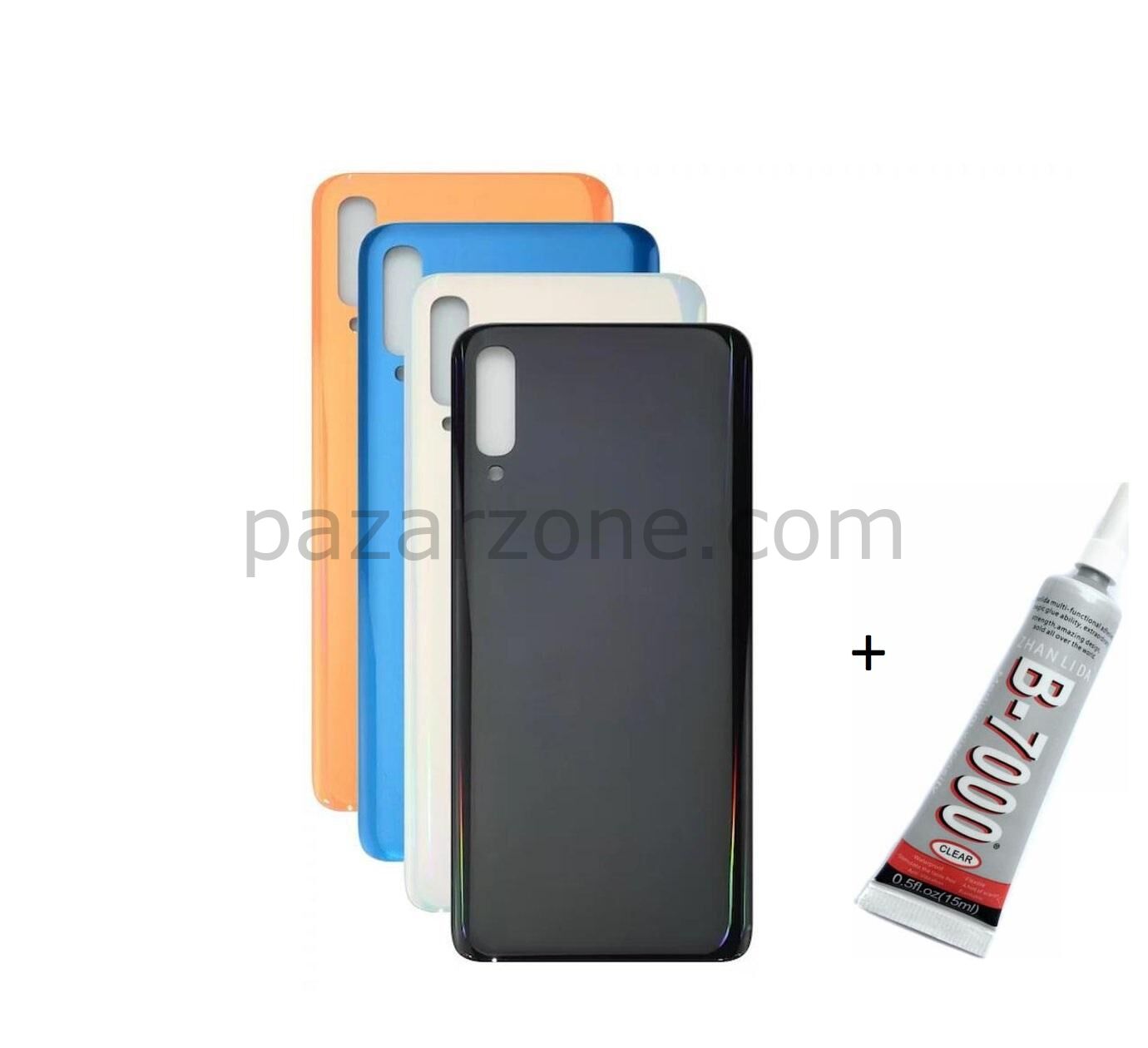 SAMSUNG A70 A705 Arka Batarya Pil Kapağı MERCAN (B