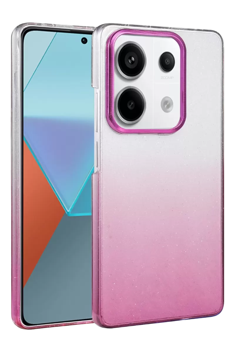 Newface Xiaomi Redmi Note 13 Pro 4G Glossy Kapak - Mor