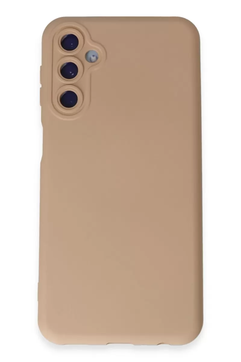 Newface Samsung Galaxy M14 5G Kılıf Nano içi Kadife Silikon - Pudra