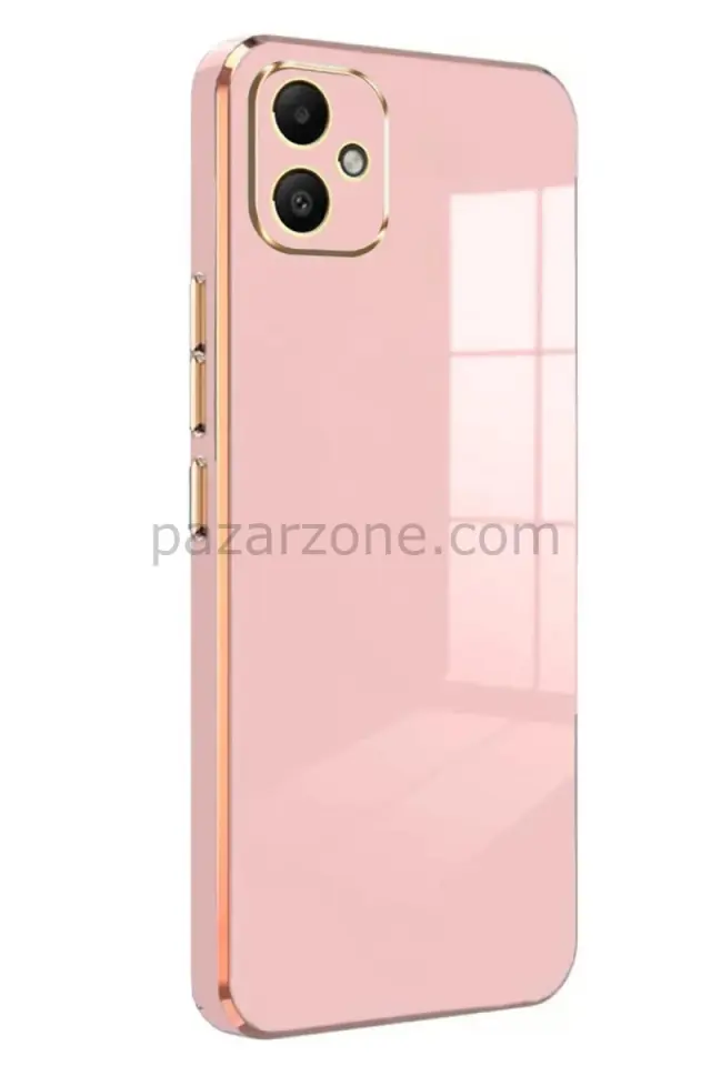 Newface Samsung Galaxy A05 Kılıf Volet Silikon - Pembe