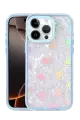 Newface Apple iPhone 15 Pro Lumi Desenli Kapak - Mavi