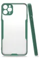 Newface Apple iPhone 11 Pro Kılıf Platin Silikon - Yeşil