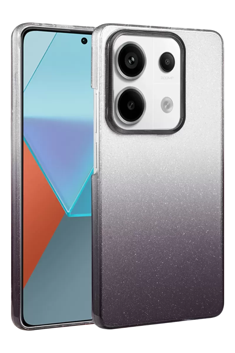 Newface Xiaomi Redmi Note 13 Pro 4G Glossy Kapak - Siyah