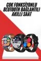 Akıllı Saat 1.5 Inç Amoled Ekran Çift Kordonlu GPS NFC Uyumlu
