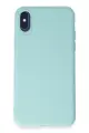 Newface Apple iPhone X Kılıf First Silikon - Turkuaz