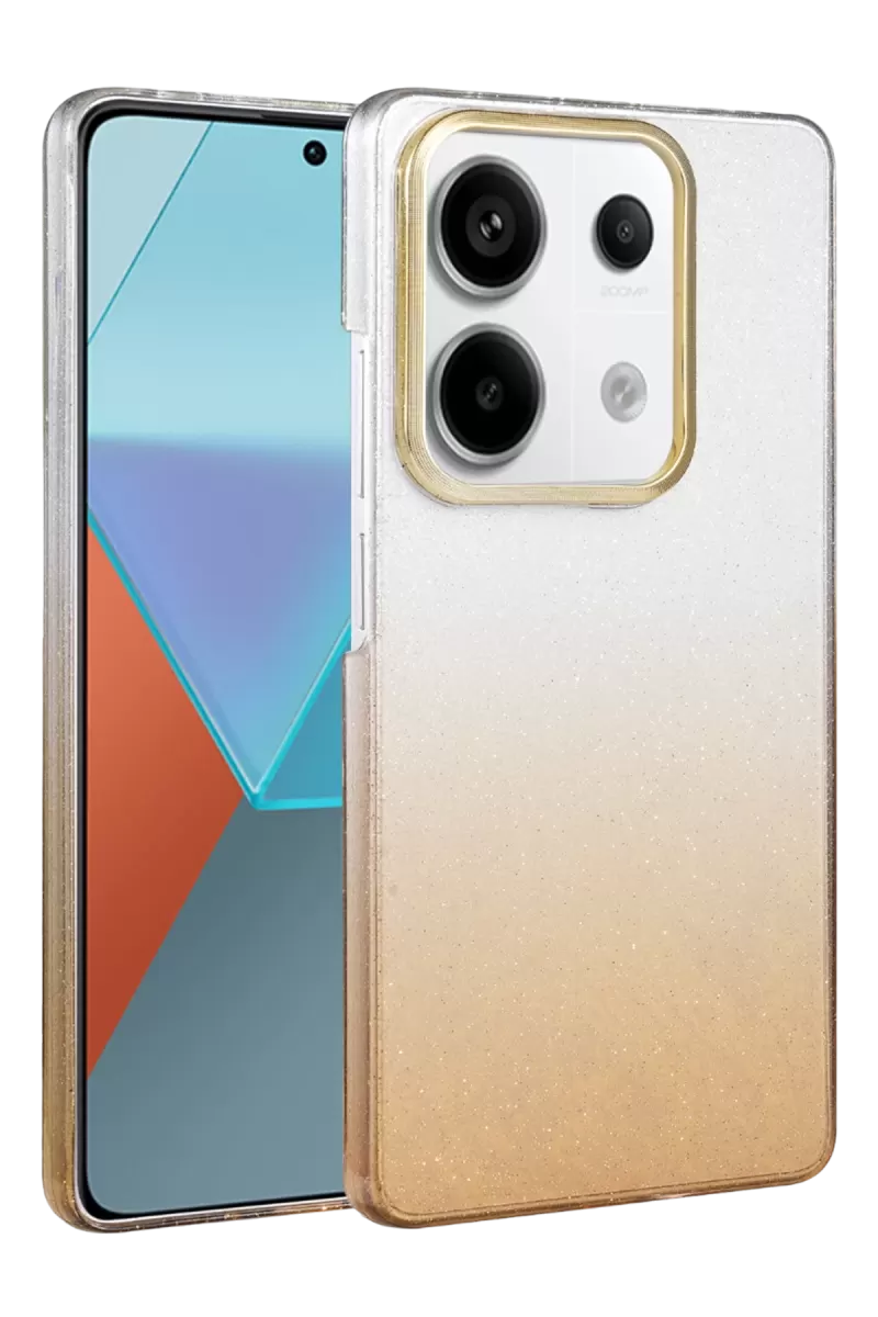 Newface Xiaomi Redmi Note 13 Pro 4G Glossy Kapak - Çöl Titanyum
