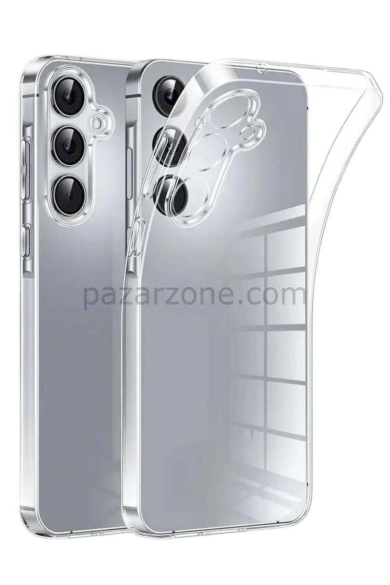 Newface Samsung Galaxy A37 5G Lüx Şeffaf Silikon - Şeffaf