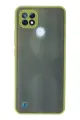 Newface Realme C21 Kılıf Montreal Silikon Kapak - Açık Yeşil