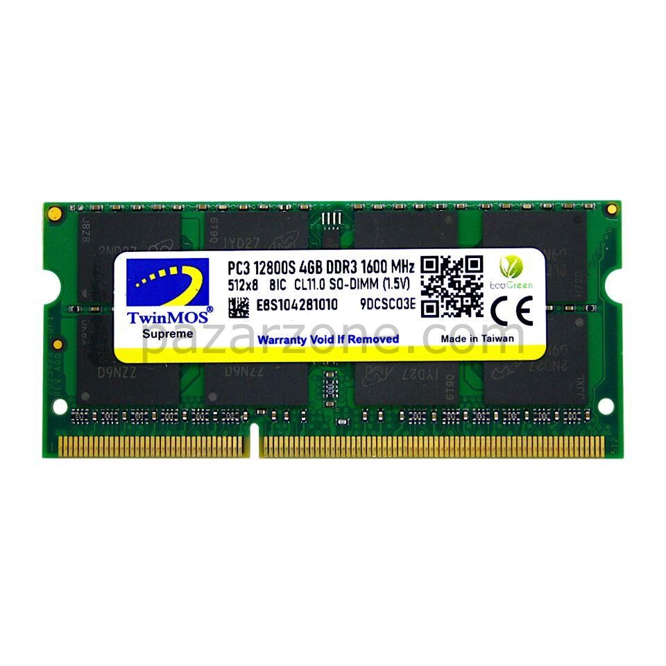 4 GB DDR3 1600MHZ TWINMOS 1.5 NB MDD34GB1600N