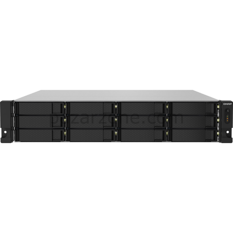 QNAP TurboNAS TS-1232PXU-RP-4G, 4Gb Ram, 12xYuvalı, RACK NAS