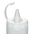 Şeffaf Sos Şişesi - 1000ml Dev Boy