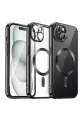 Newface Apple iPhone 13 Kılıf Kross Magneticsafe Kapak - Siyah
