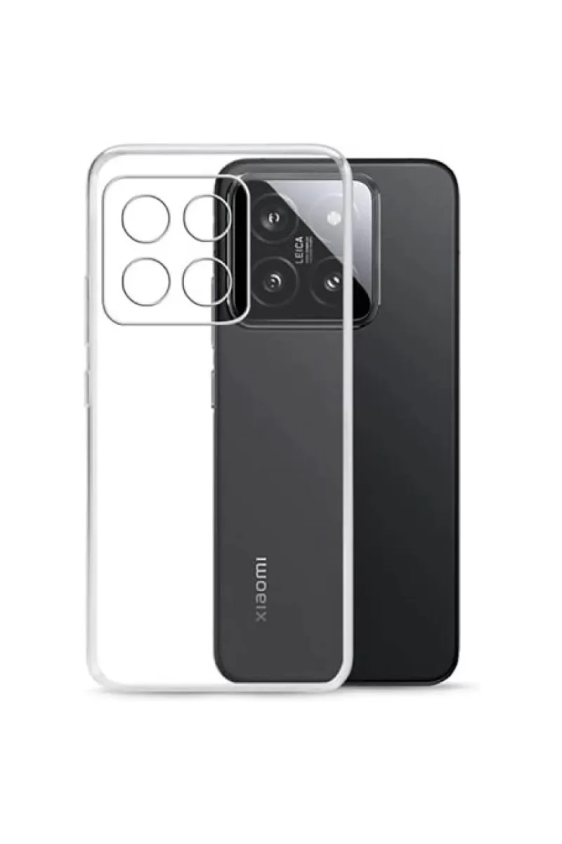 Newface Xiaomi Mi 14T Pro Kılıf Lüx Şeffaf Silikon