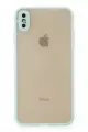 Newface Apple iPhone X Kılıf Montreal Silikon Kapak - Turkuaz
