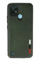 Newface Realme C21 Kılıf Loop Deri Silikon - Yeşil