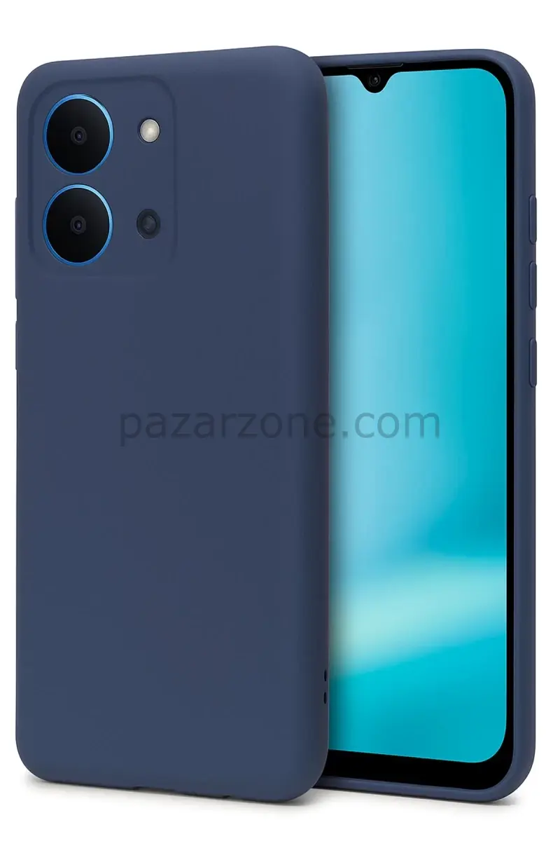 Newface Xiaomi Redmi 15C 4G First Silikon - Lacivert