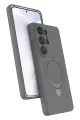 Newface Samsung Galaxy S26 Ultra Regal Magsafe Standlı Kapak - Titan Gri