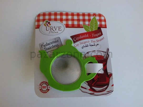 Çay Süzgeci Demlik Şeklinde