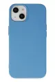 Newface Apple iPhone 15 Pro Kılıf Nano içi Kadife Silikon - Mavi