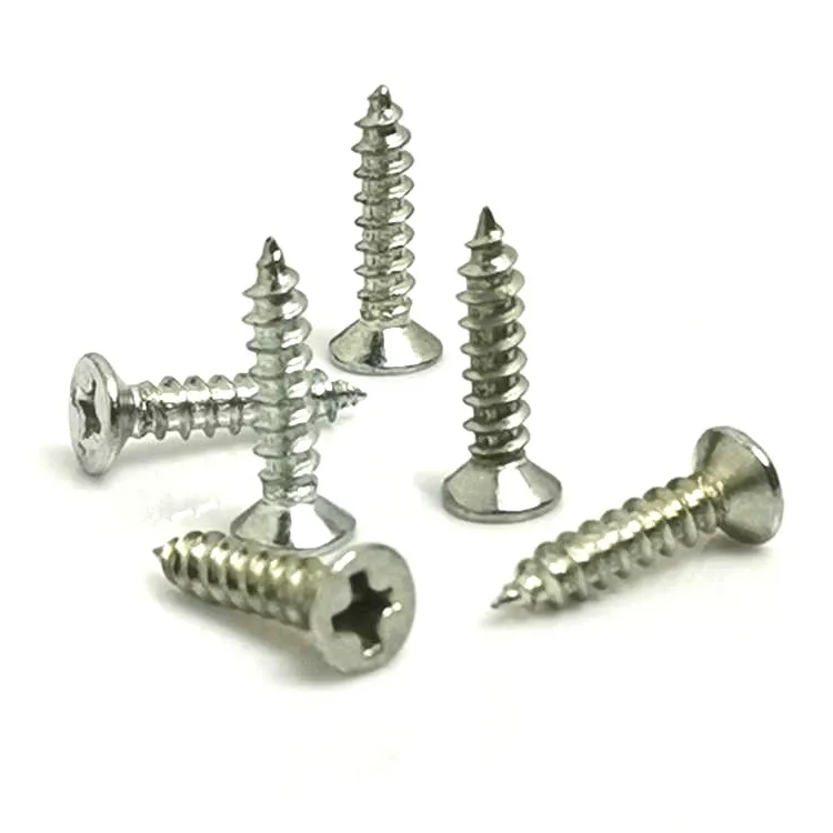 Klips, Menteşe, Ayak, Ağaç, Sunta Vidası 3x13 Mm - Nikel 100 Adet