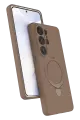 Newface Samsung Galaxy S26 Ultra Regal Magsafe Standlı Kapak - Çöl Titanyum