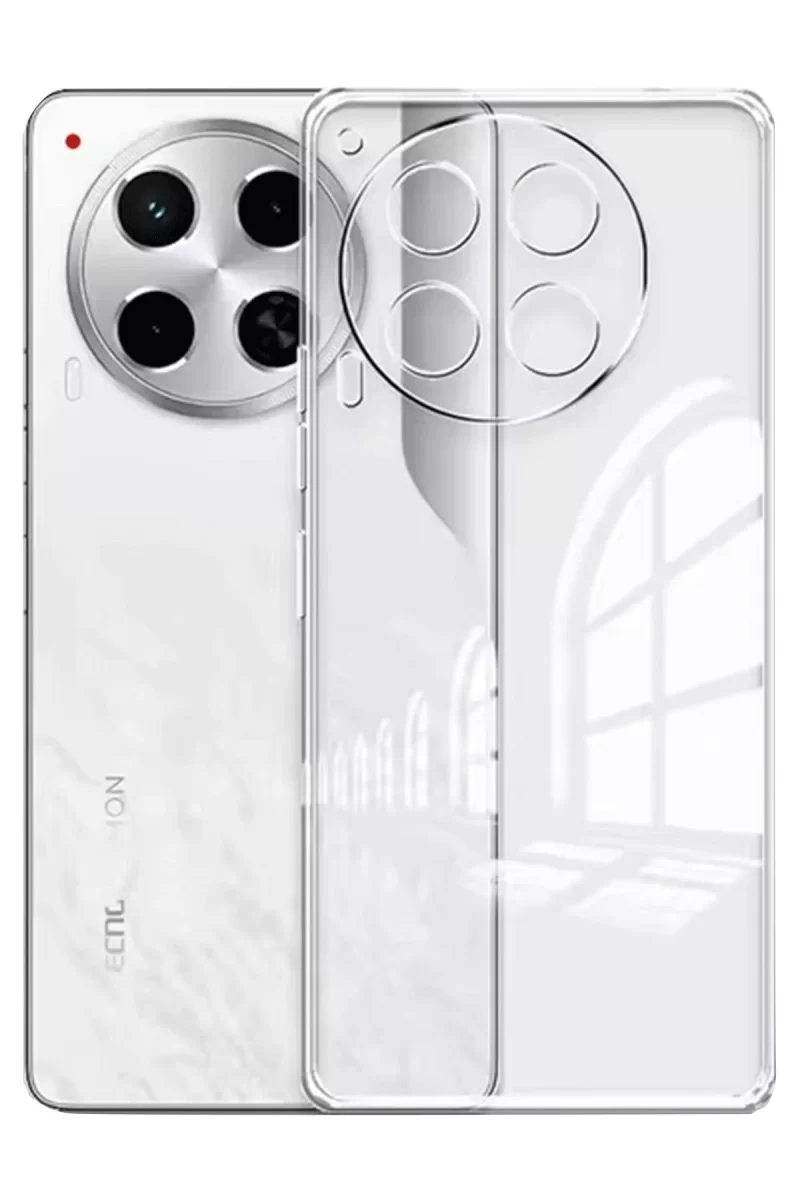 Newface Tecno Camon 30 Kılıf Lüx Şeffaf Silikon