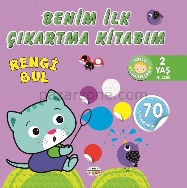 Benim İlk Çıkartma Kitabım Rengi Bul