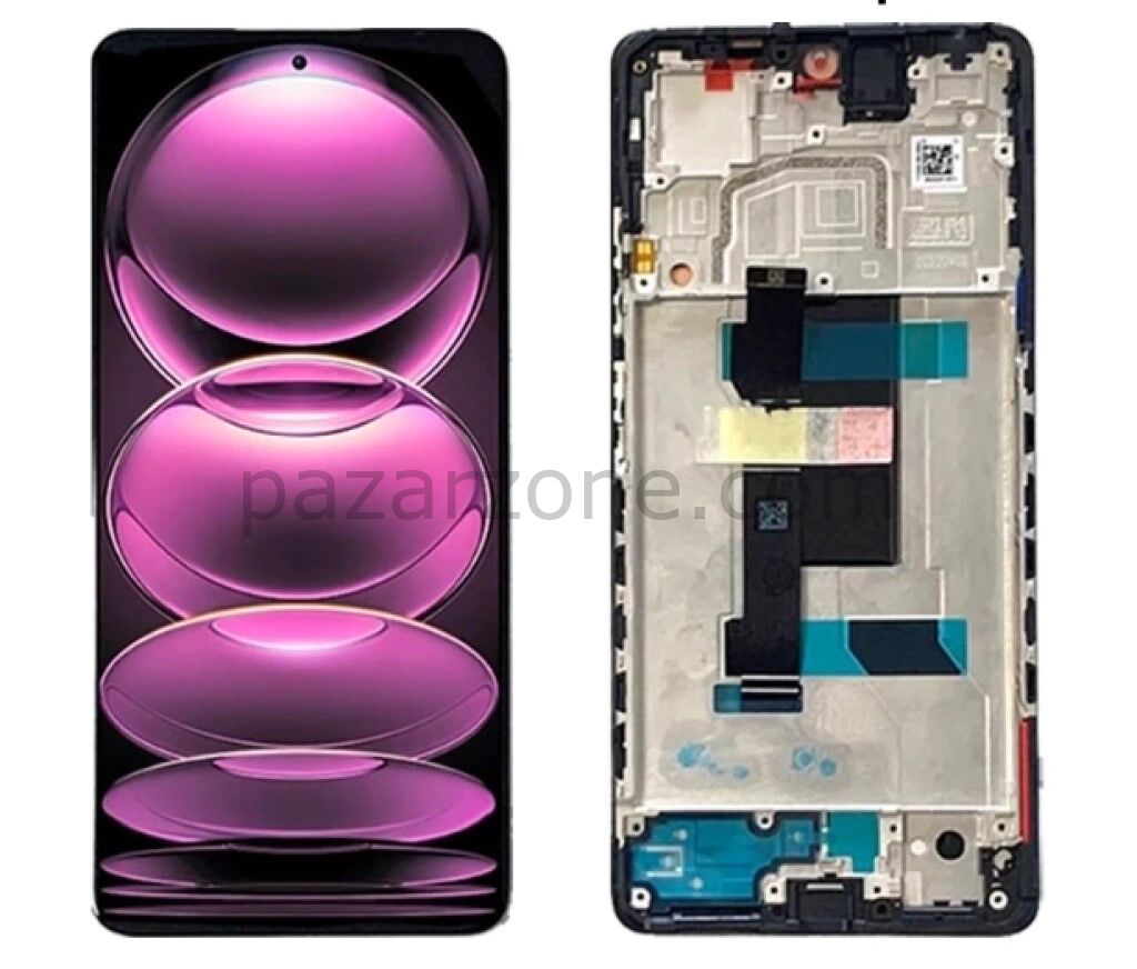Redmi Note 12 Pro 5G Ekran Dokunmatik Çıtalı SRV (
