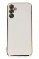 Newface Samsung Galaxy M14 5G Kılıf Volet Silikon - Beyaz