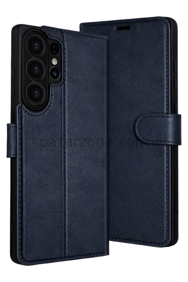 Newface Samsung Galaxy S26 Ultra Trend S Plus Kapaklı Kılıf - Lacivert