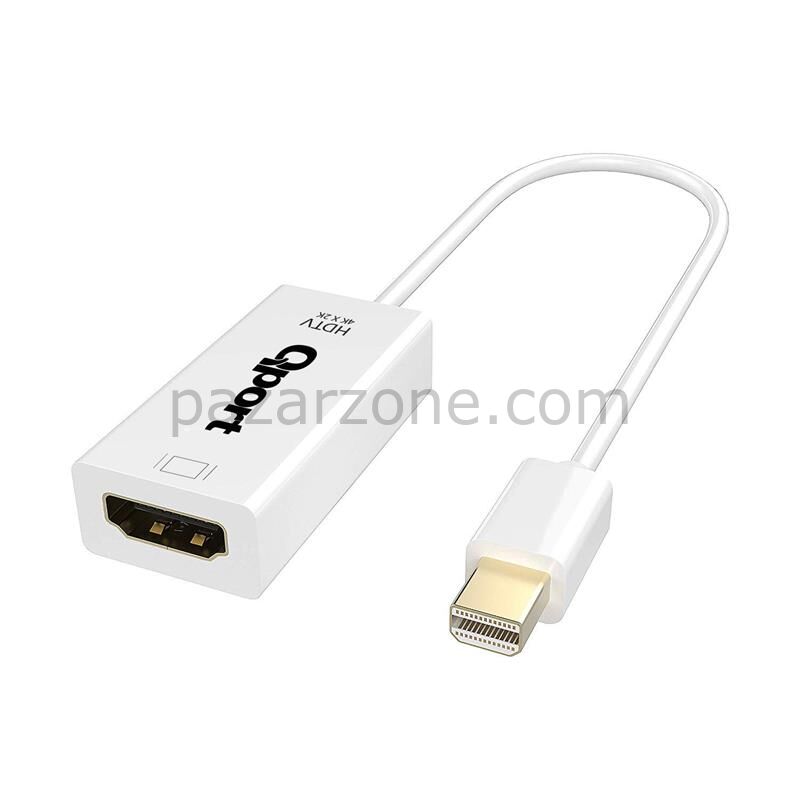 QPORT Q-DP-HDM MINI DISPLAY PORT TO HDMI DÖNÜŞTÜRÜCÜ