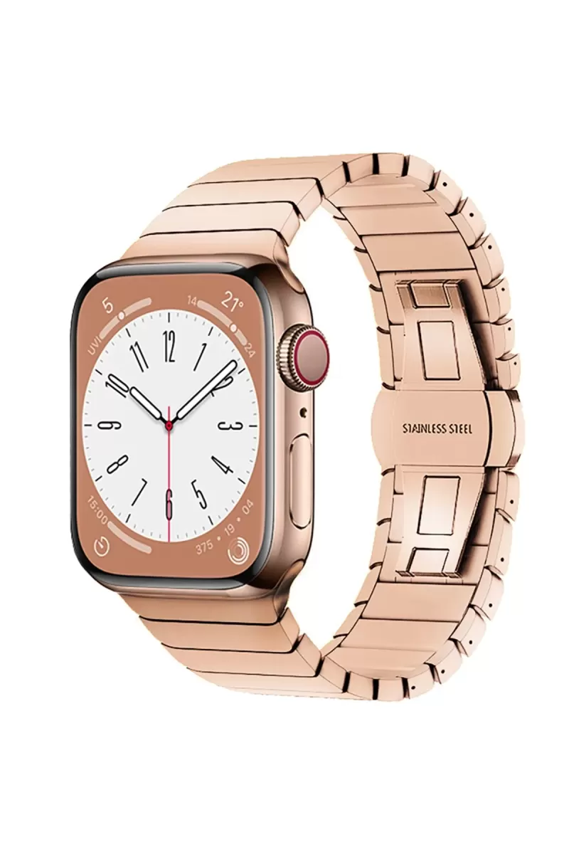 Newface Apple Watch 42mm KR413 Fine Steel Kordon - Rose