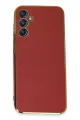 Newface Samsung Galaxy M14 5G Kılıf Volet Silikon - Kırmızı