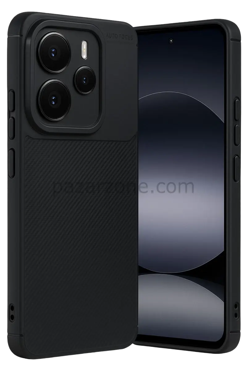Newface Xiaomi Note 14 5G Auto Focus Karbon Kapak - Siyah