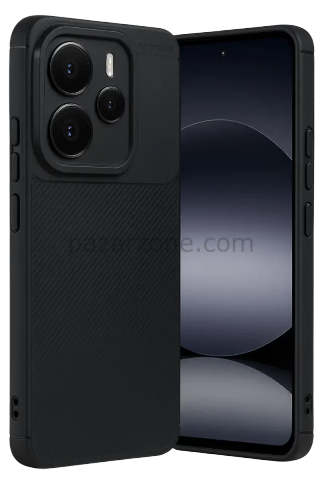 Newface Xiaomi Note 14 5G Auto Focus Karbon Kapak - Siyah
