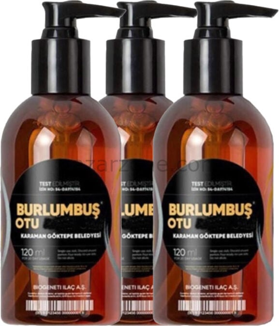 Burlumbuş Otu Jeli 120 ml x 3 adet