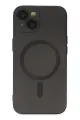 Newface Apple iPhone 14 Plus Kılıf Moshi Lens Magneticsafe Silikon - Siyah
