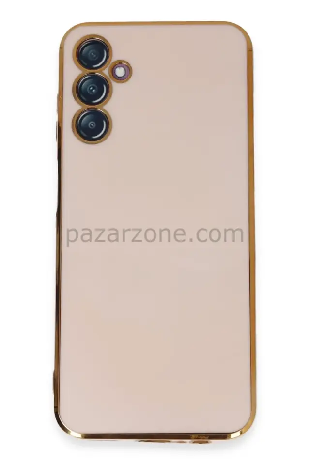 Newface Samsung Galaxy M14 5G Kılıf Volet Silikon - Pembe