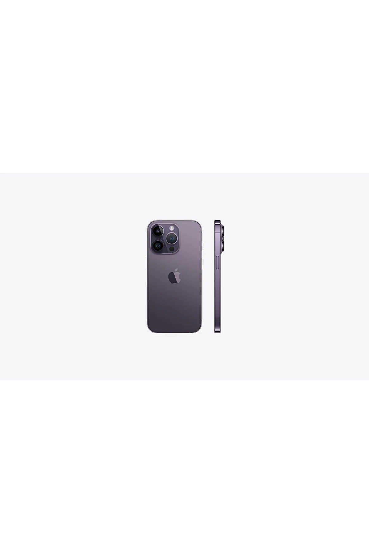 Iphone 14 Pro Max Batarya Pil Kapağı - Derin Mor