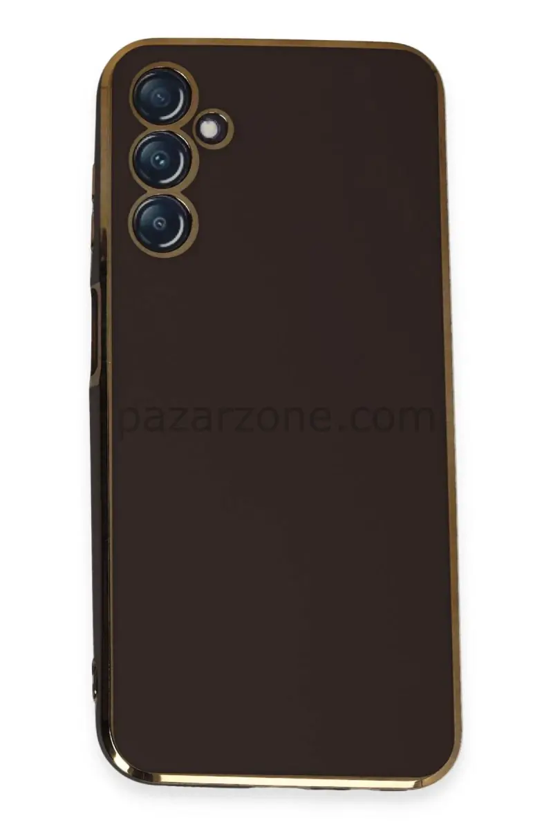 Newface Samsung Galaxy M14 5G Kılıf Volet Silikon - Siyah
