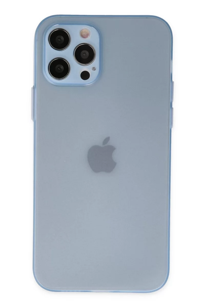 Newface Apple iPhone 12 Pro Max Kılıf Puma Silikon - Turkuaz