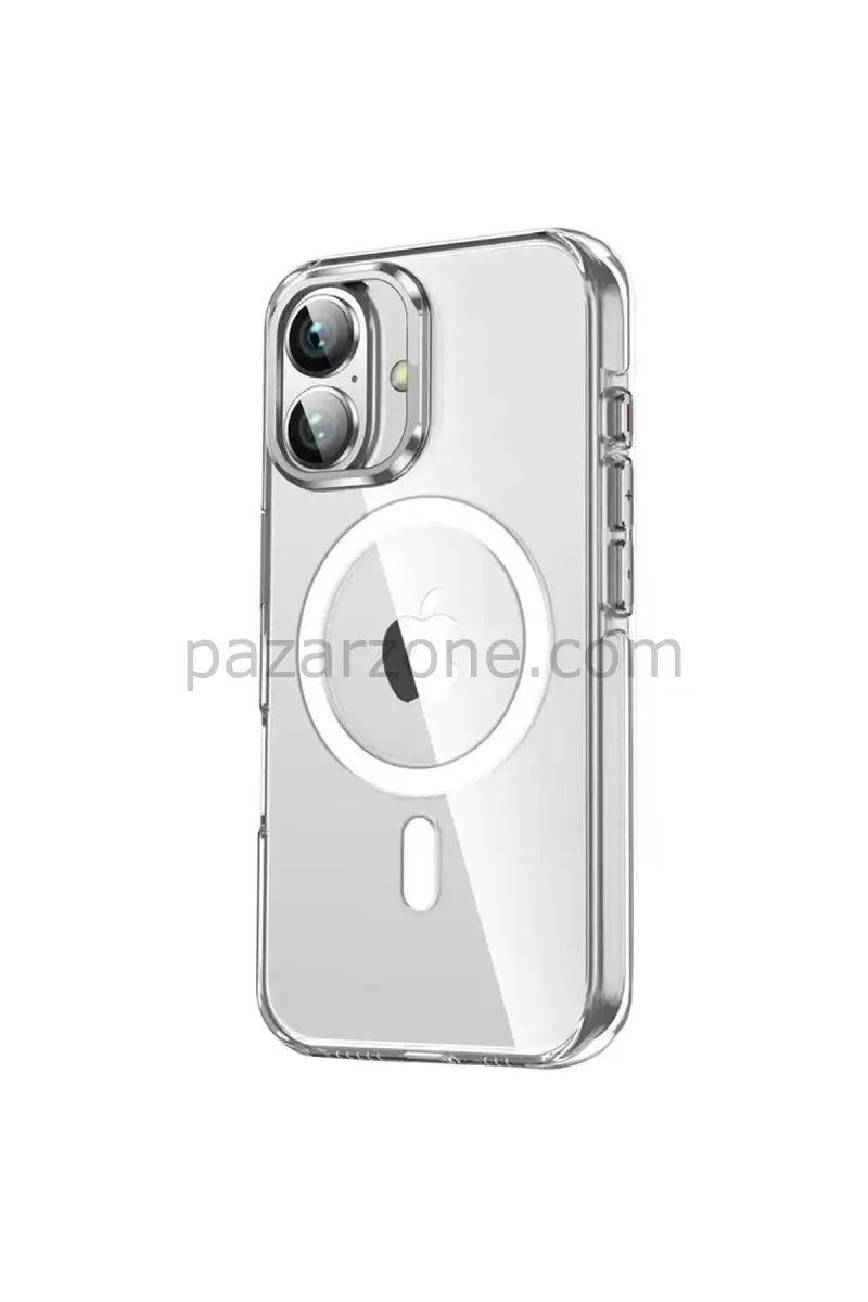 Joko Apple iPhone 16 Crystal Magsafe Kapak - Şeffaf