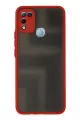 Newface İnfinix Hot 10 Play Kılıf Montreal Silikon Kapak - Kırmızı