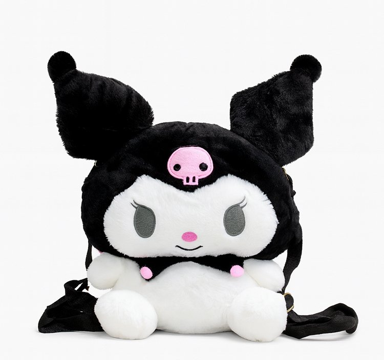Sevimli Peluş Kuromi Sırt Çantası