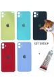 iPhone 11 Arka Batarya Pil Kapağı MOR  (B7000 15 M