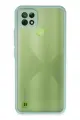 Newface Realme C21 Kılıf Montreal Silikon Kapak - Turkuaz