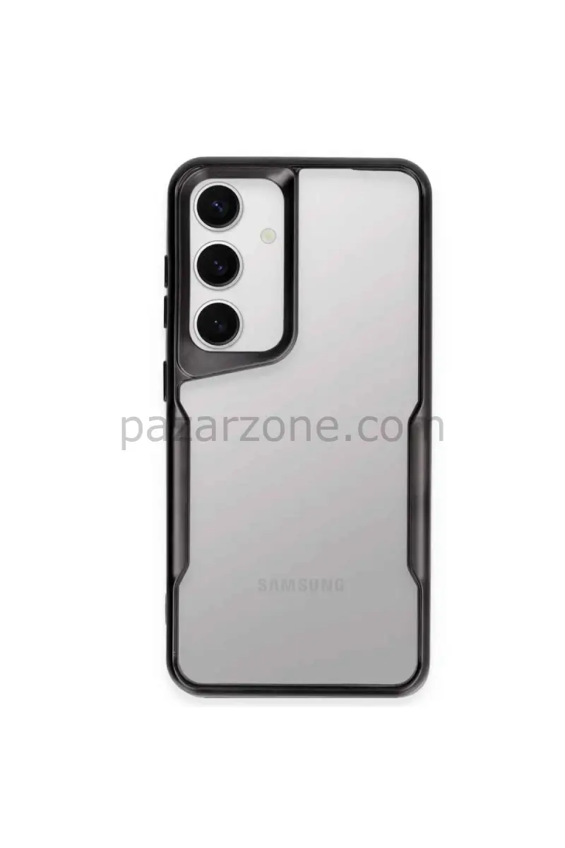 Newface Samsung Galaxy A05S Kılıf Boyi Silikon Kapak - Siyah