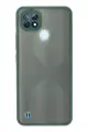 Newface Realme C21 Kılıf Montreal Silikon Kapak - Yeşil